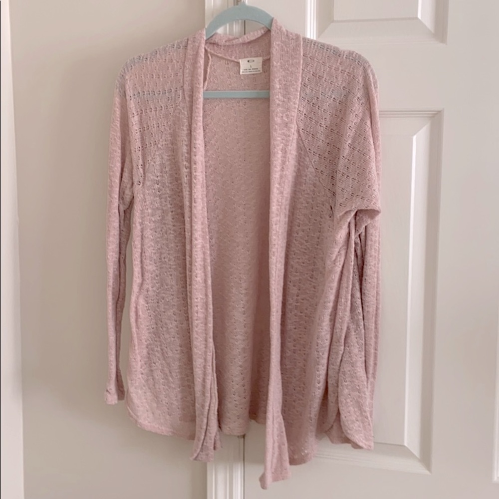Blush cardigan